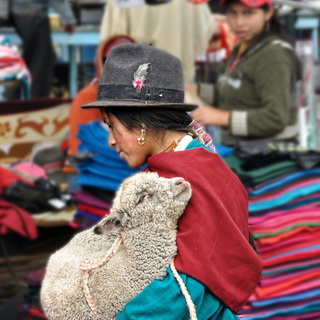 Guamote - market